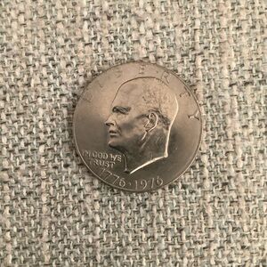 Bicentennial Eisenhower Dollar Coin
